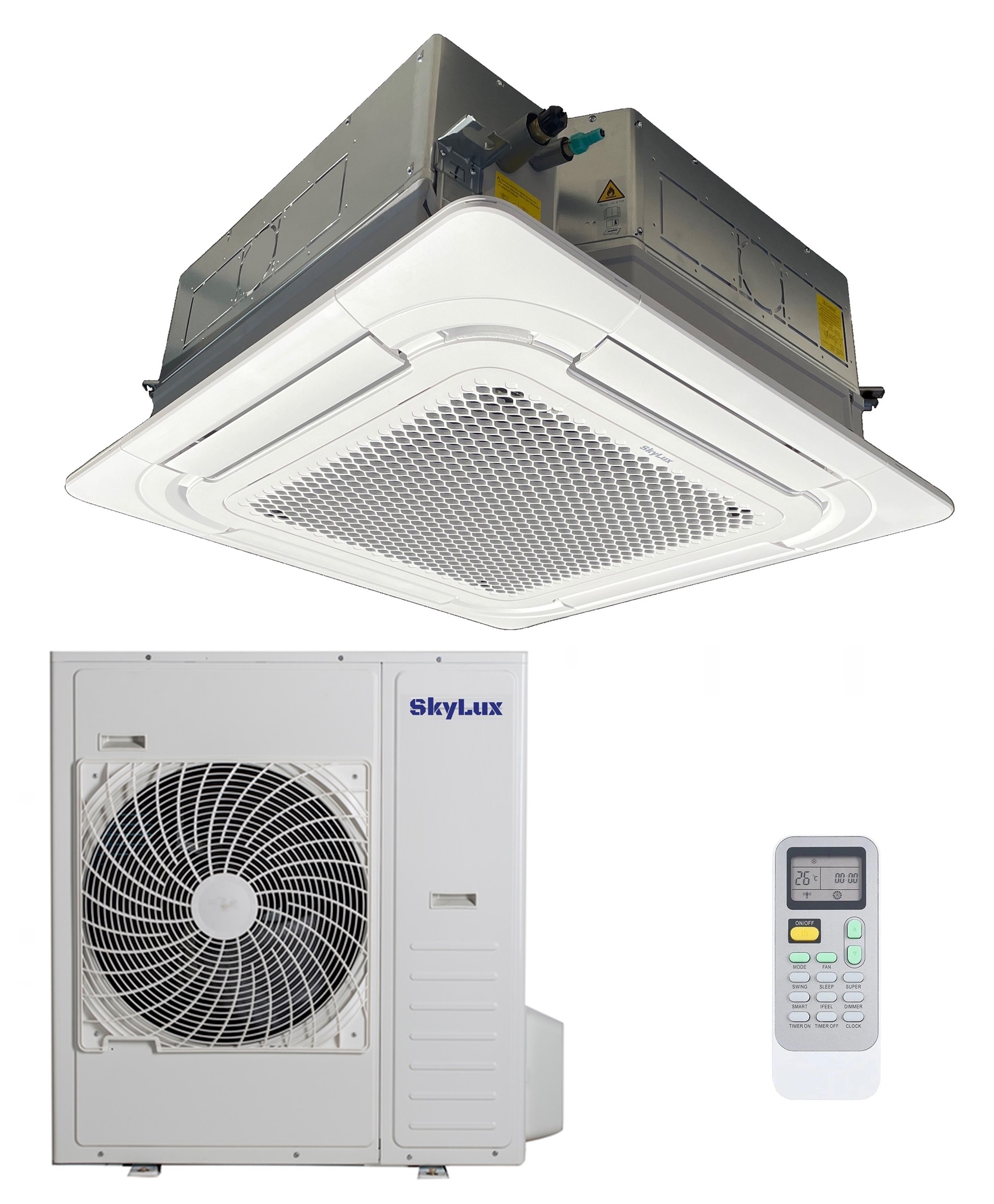 Касетний кондиціонер SKYLUX SKH-C36R3DI/SKH-U36R3DI